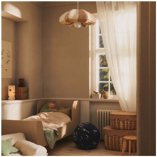 Rivan Lampshade - Natural / Off-white