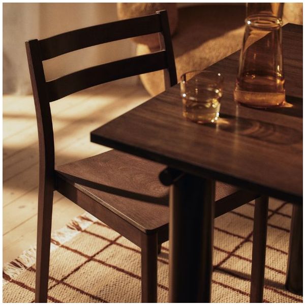 Sen Rug - 170 x 240 cm - Parchment / Chestnut