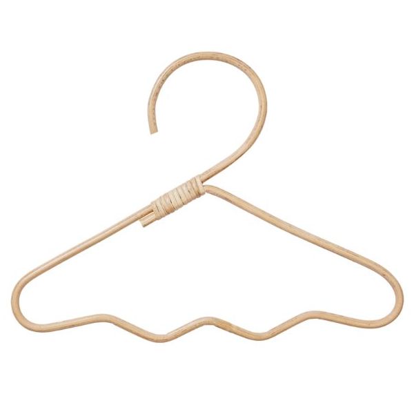 Set de 3 cintres Wavi - Naturel