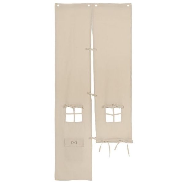Rideau de porte Maison de jeu Settle - Écru