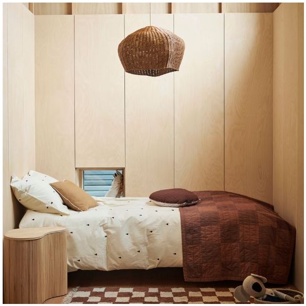 Abat-Jour Drape en Osier - M