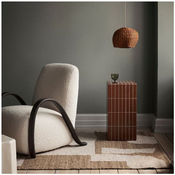 Abat-Jour Drape en Osier - S
