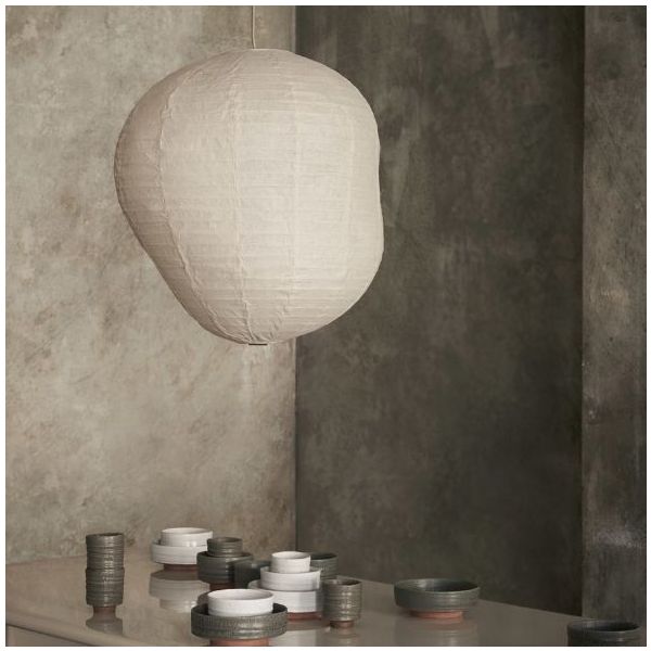 Abat-jour Kurbis - 60 cm - Naturel
