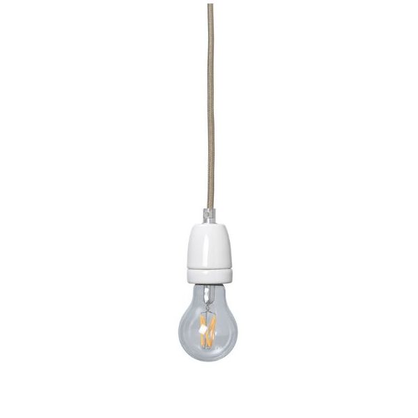 Système de suspension corde et céramique - 4 m - Cachemire