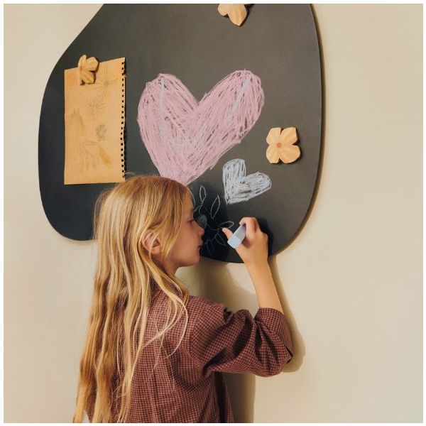 Tableau d'affichage magnétique Willora - Noir