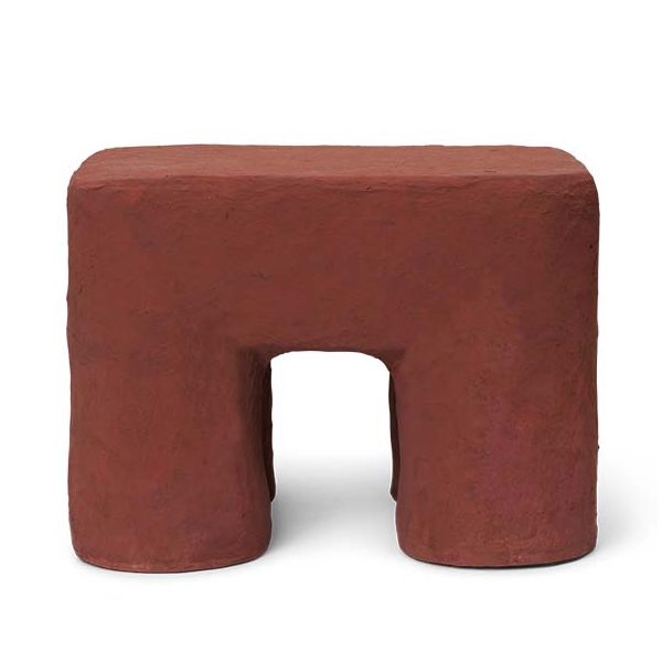 Petit tabouret Podo - Rouille