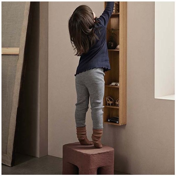 Petit tabouret Podo - Rouille