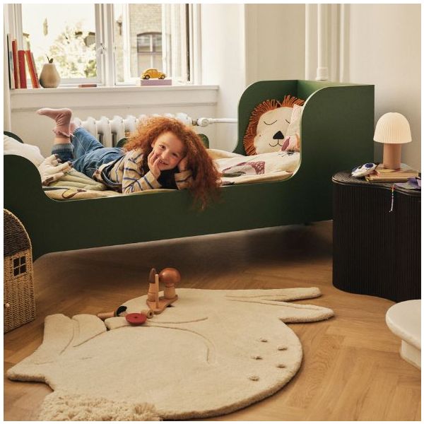 Tapis tufté Lapin - Blanc Cassé