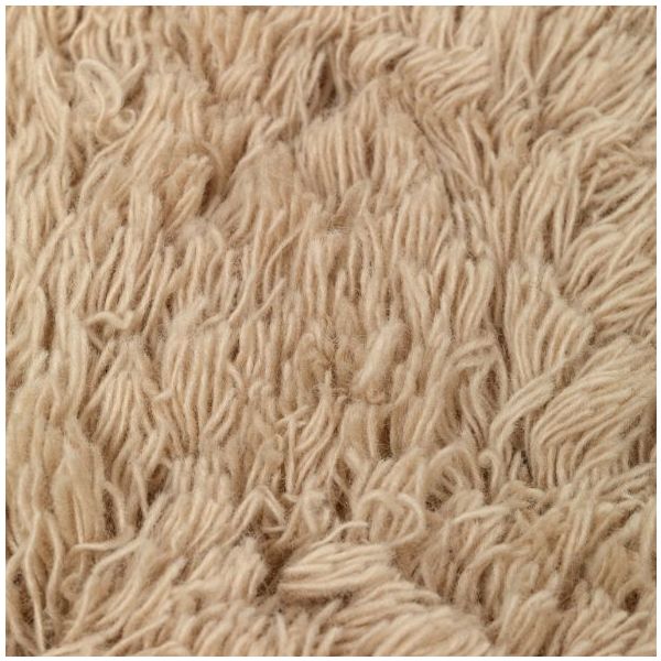 Tapis à poils longs Meadow - 140 x 200 cm - Sable
