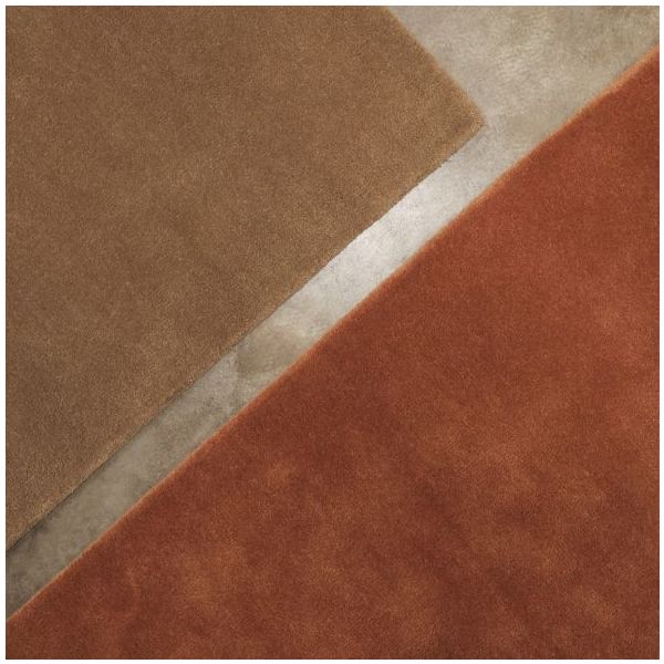 Tapis tufté Stille - 200 x 300 cm - Rouge Marron