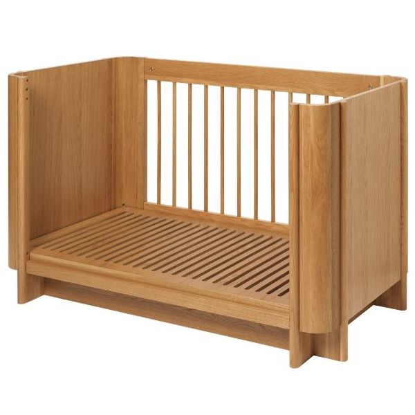 Mitwachsendes Babybett Tilu 60 x 120 cm - Eiche Natur