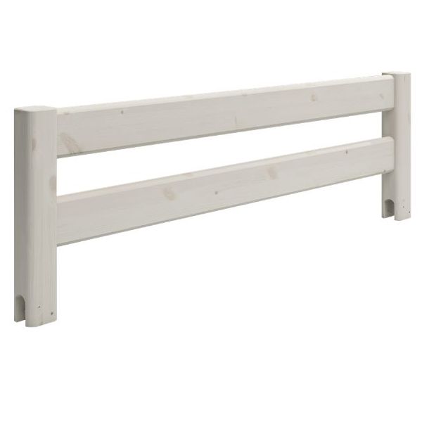 Barrière de sécurité centrée 1/2 Classic - Lit 200 cm - Blanc Cérusé