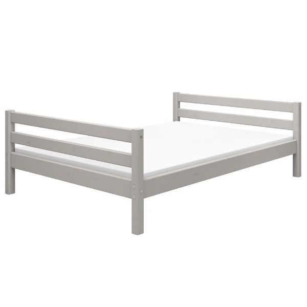 Lit simple Classic 140 x 200 cm - Gris Cérusé
