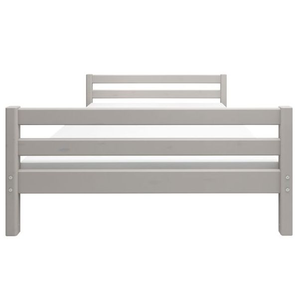 Lit simple Classic 140 x 200 cm - Gris Cérusé