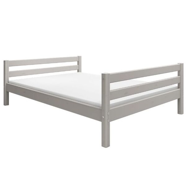 Lit simple Classic 140 x 200 cm - Gris Cérusé