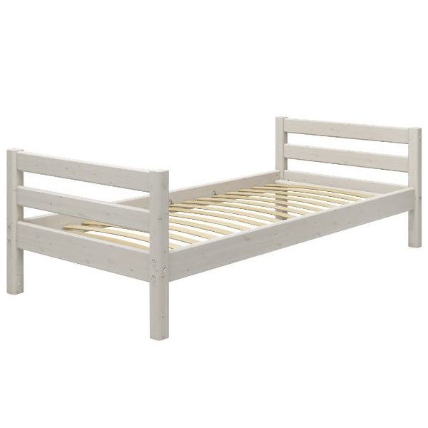 Lit simple Classic 90 x 200 cm - Blanc Cérusé