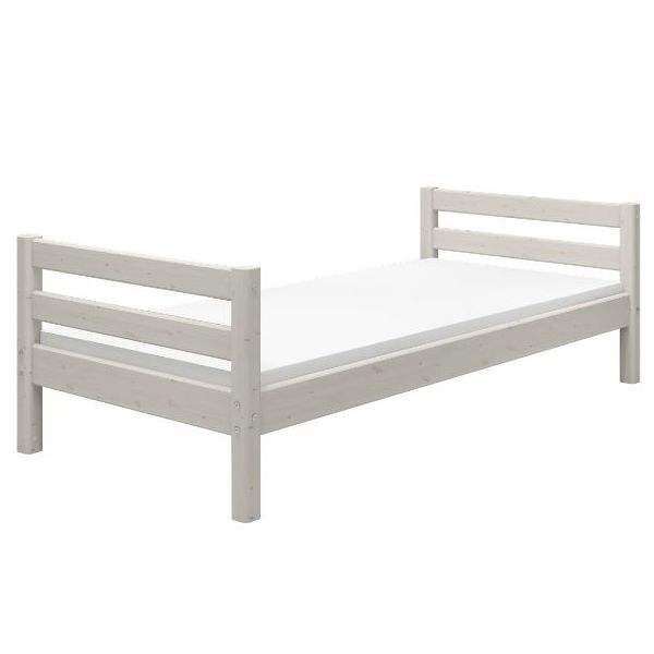 Lit simple Classic 90 x 200 cm - Blanc Cérusé