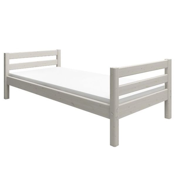 Lit simple Classic 90 x 200 cm - Blanc Cérusé