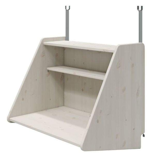 Classic click-on desk - Whitewash