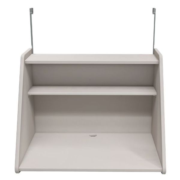 Classic click-on desk - Whitewashed Grey