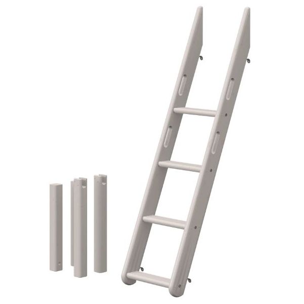 Classic Bunk Bed 90 / 140 x 200 cm Conversion Kit - Whitewashed Grey