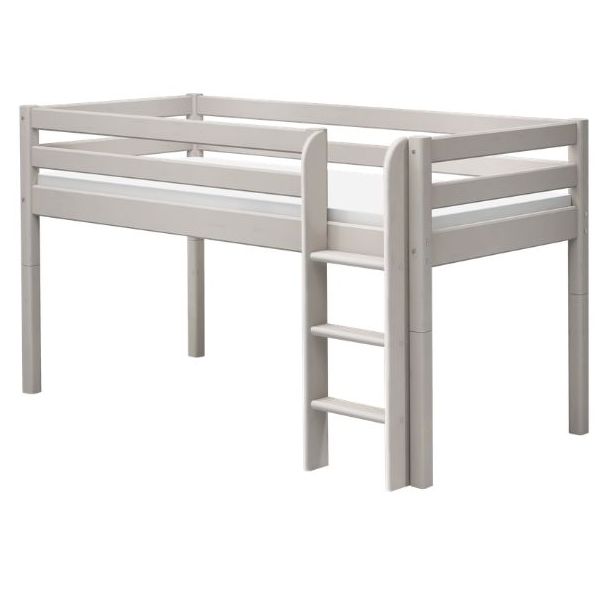 Lit mi-hauteur Classic 90 x 200 cm - Gris Cérusé