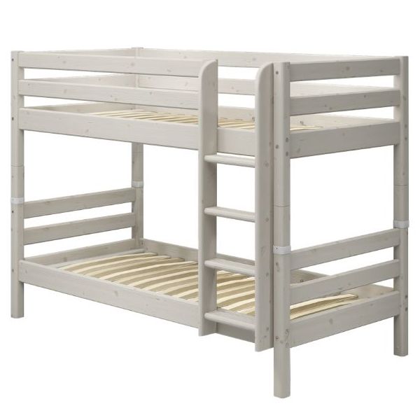 Classic Bunk Bed 90 x 200 cm - Whitewash
