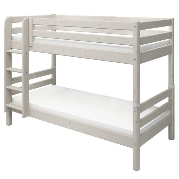 Classic Bunk Bed 90 x 200 cm - Whitewash