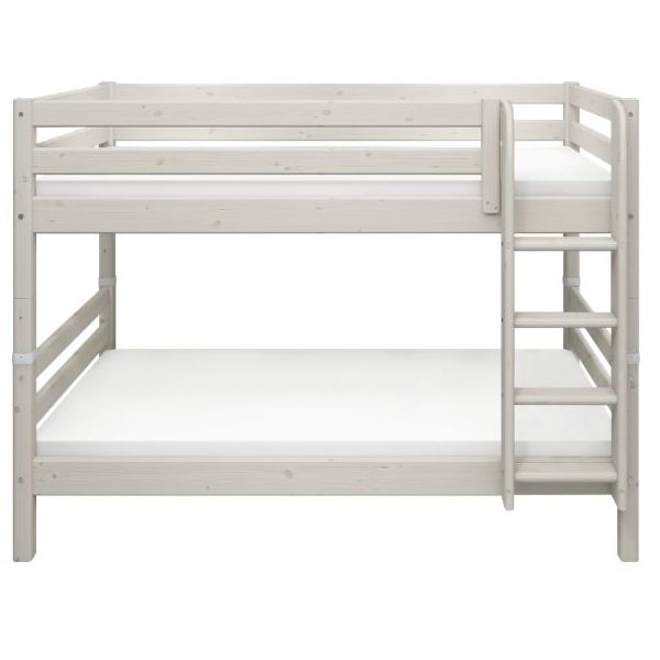 Classic Bunk Bed 90 x 200 cm - Whitewash