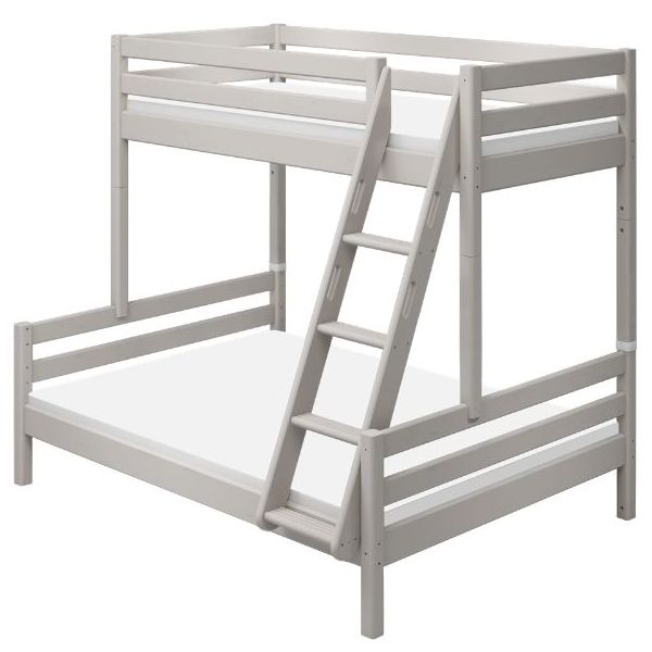 Lit superposé Classic 90 / 140 x 200 cm - Gris Cérusé
