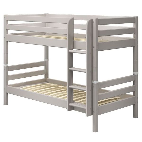 Classic Bunk Bed 90 x 200 cm - Whitewashed Grey