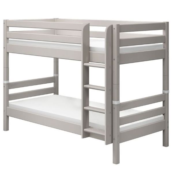 Classic Bunk Bed 90 x 200 cm - Whitewashed Grey