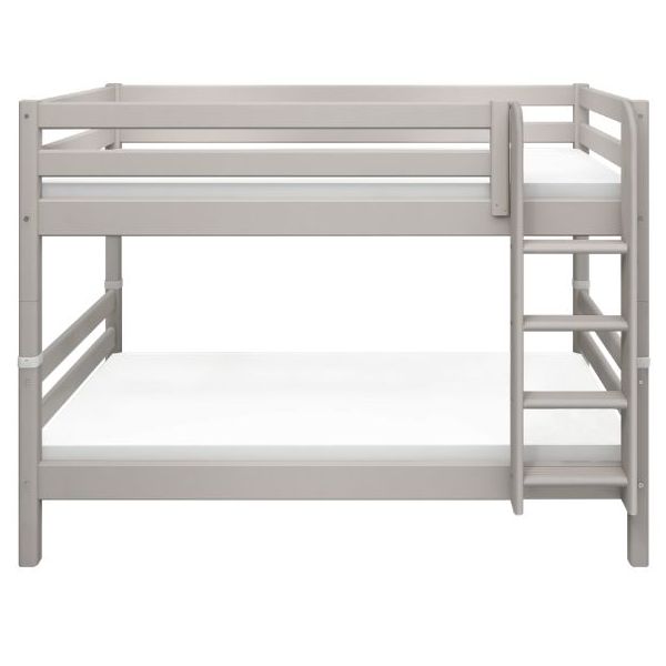 Classic Bunk Bed 90 x 200 cm - Whitewashed Grey