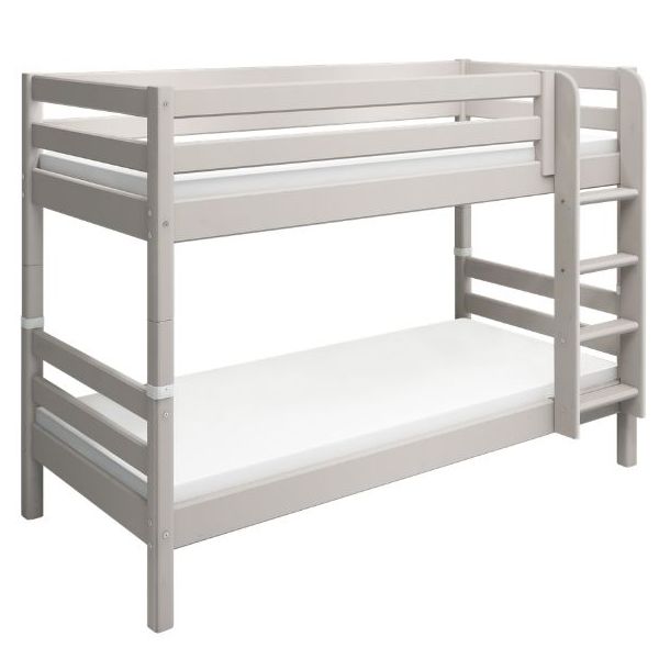 Classic Bunk Bed 90 x 200 cm - Whitewashed Grey