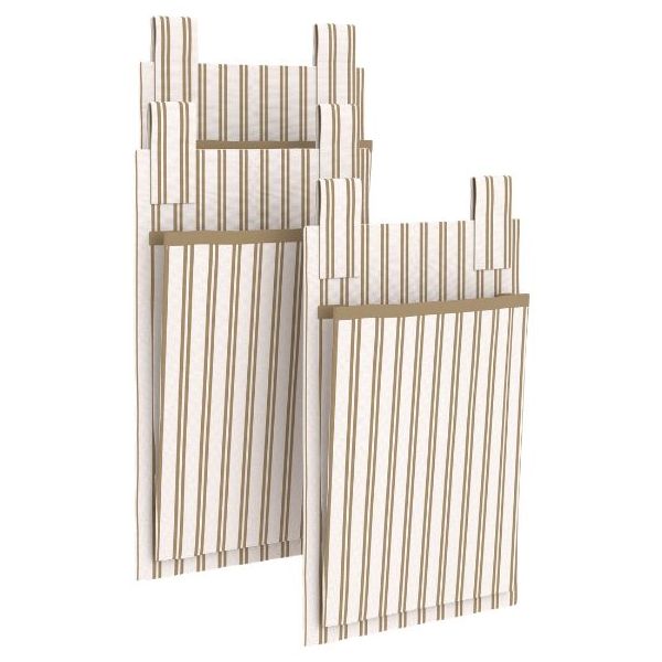 Set de 3 pochettes de lit - Rayures