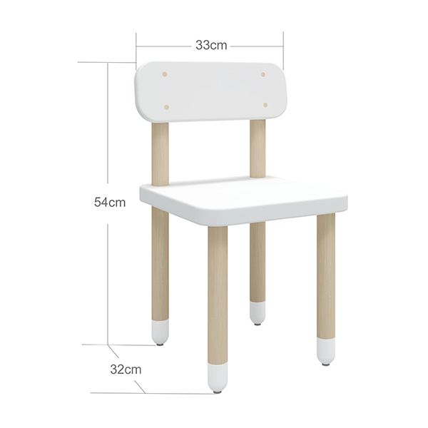 Small chair DOTS - White