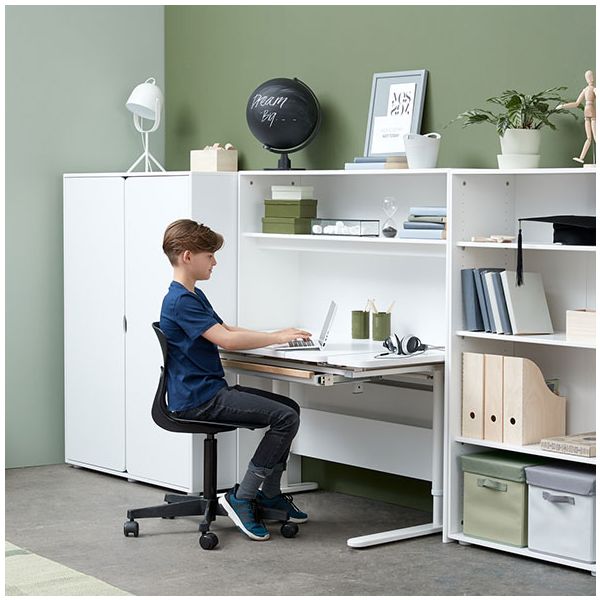 Bureau MOBY - Côté Gauche Inclinable