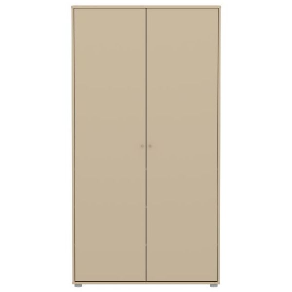 Armoire 2 portes Saga - Avoine / Chêne