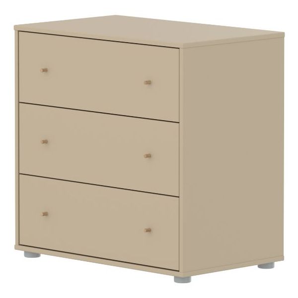 Saga Dresser - 3 Drawers - Oat / Oak
