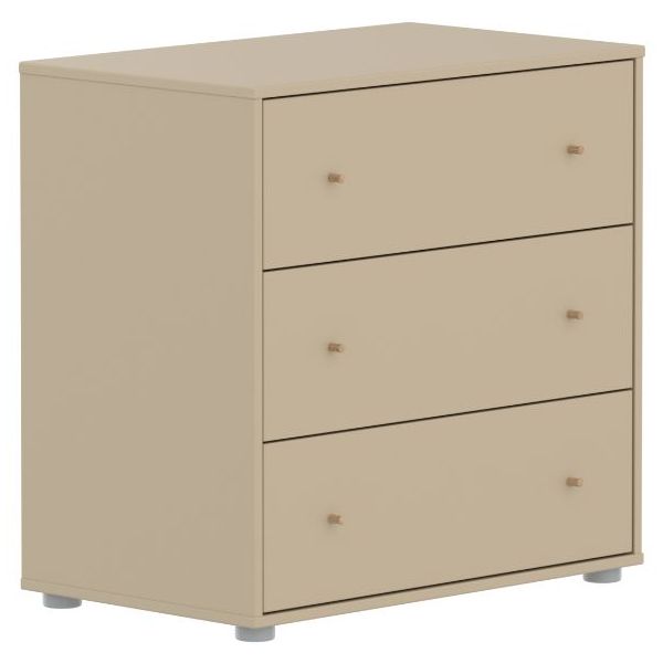 Saga Dresser - 3 Drawers - Oat / Oak