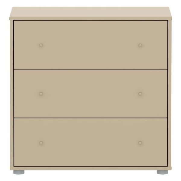 Commode 3 tiroirs Saga - Avoine / Avoine