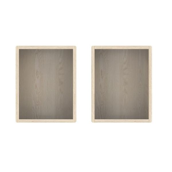 Caisse de rangement en bois