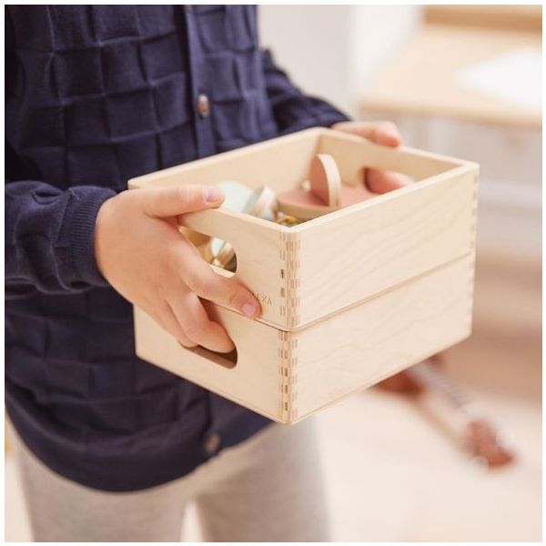Caisse de rangement en bois