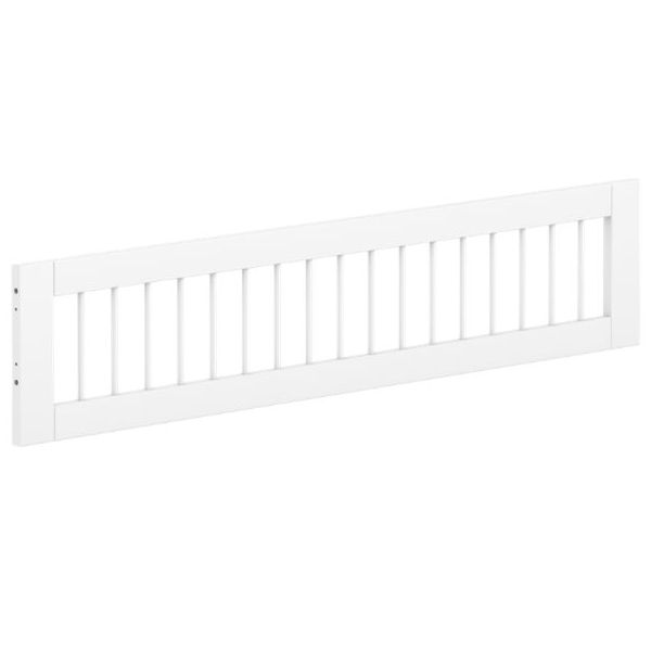 Barrière de sécurité à barreaux 3/4 White - Lit 200 cm - Blanc