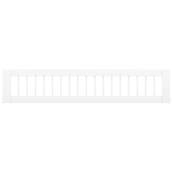 Barrière de sécurité à barreaux 3/4 White - Lit 200 cm - Blanc