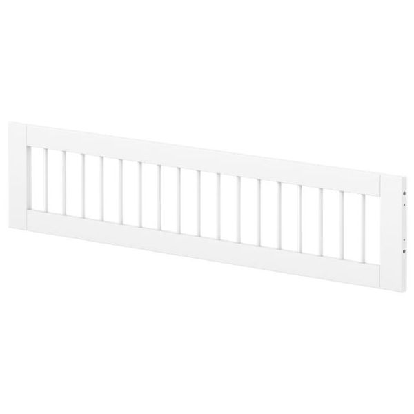 Barrière de sécurité à barreaux 3/4 White - Lit 200 cm - Blanc