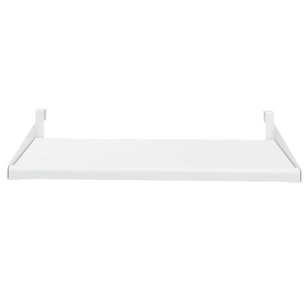 White Click-on Hanging Shelf - White