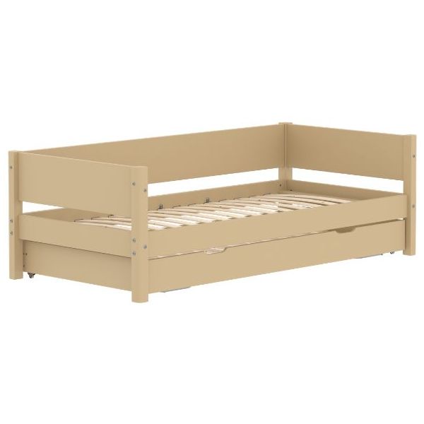 White Underbed Drawer 90x200cm - Sand