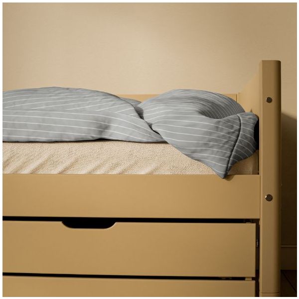 White Underbed Drawer 90x200cm w/ drawers - Sand