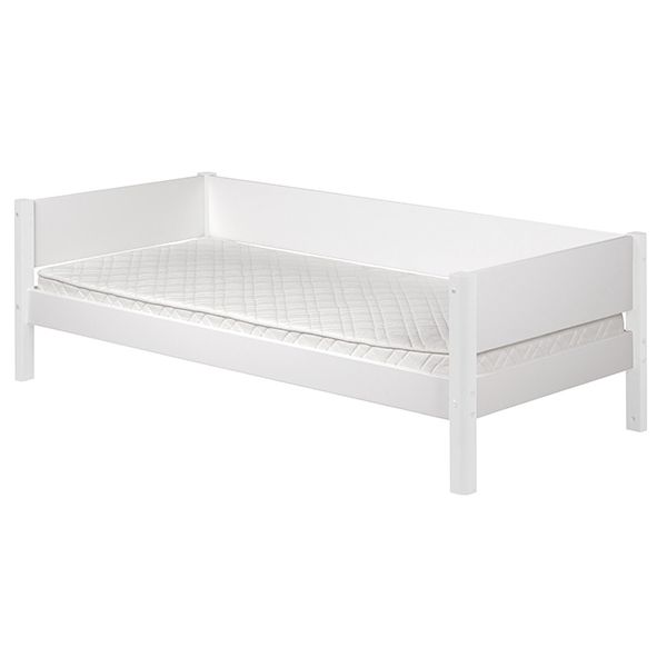 Lit simple White 90 x 200 cm - Blanc